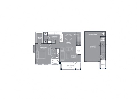 R54 A5 floor plan at Reveal 54, Georgetown